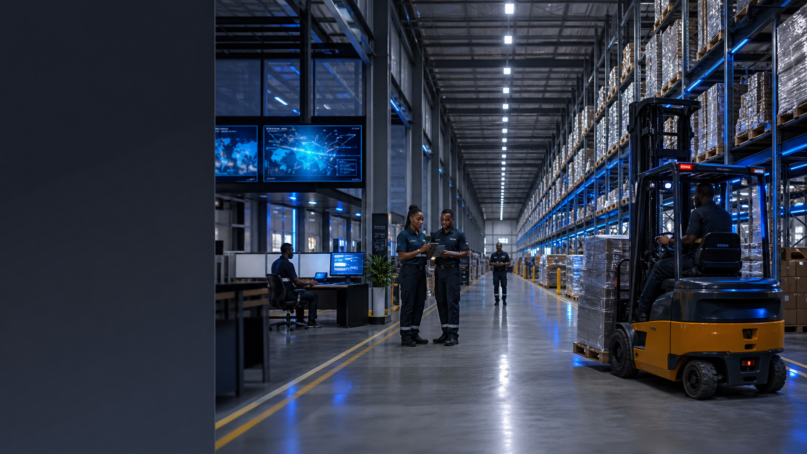 Modern intelligent distribution centre